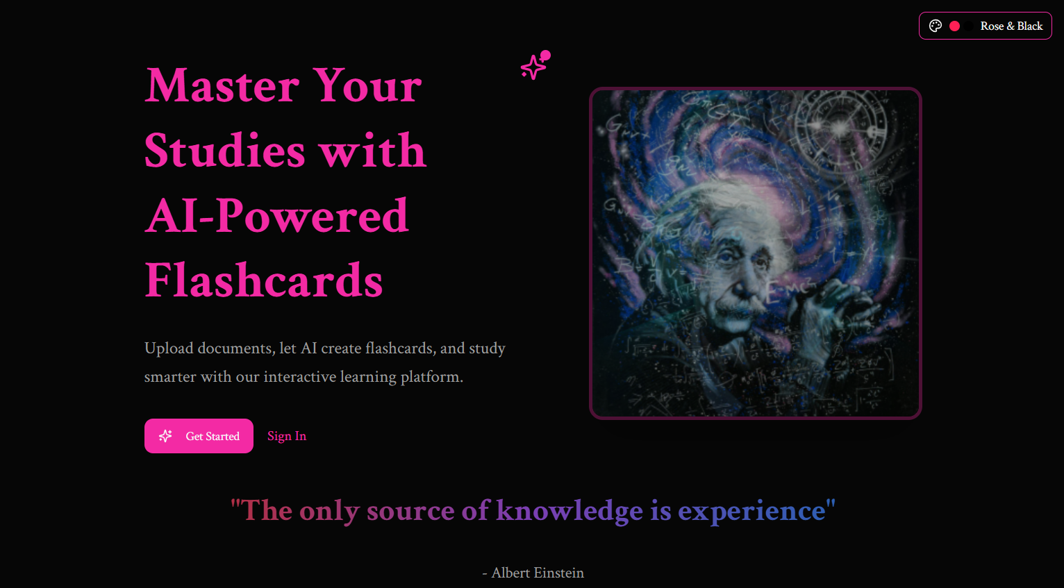 Flashcard AI (Production Site)