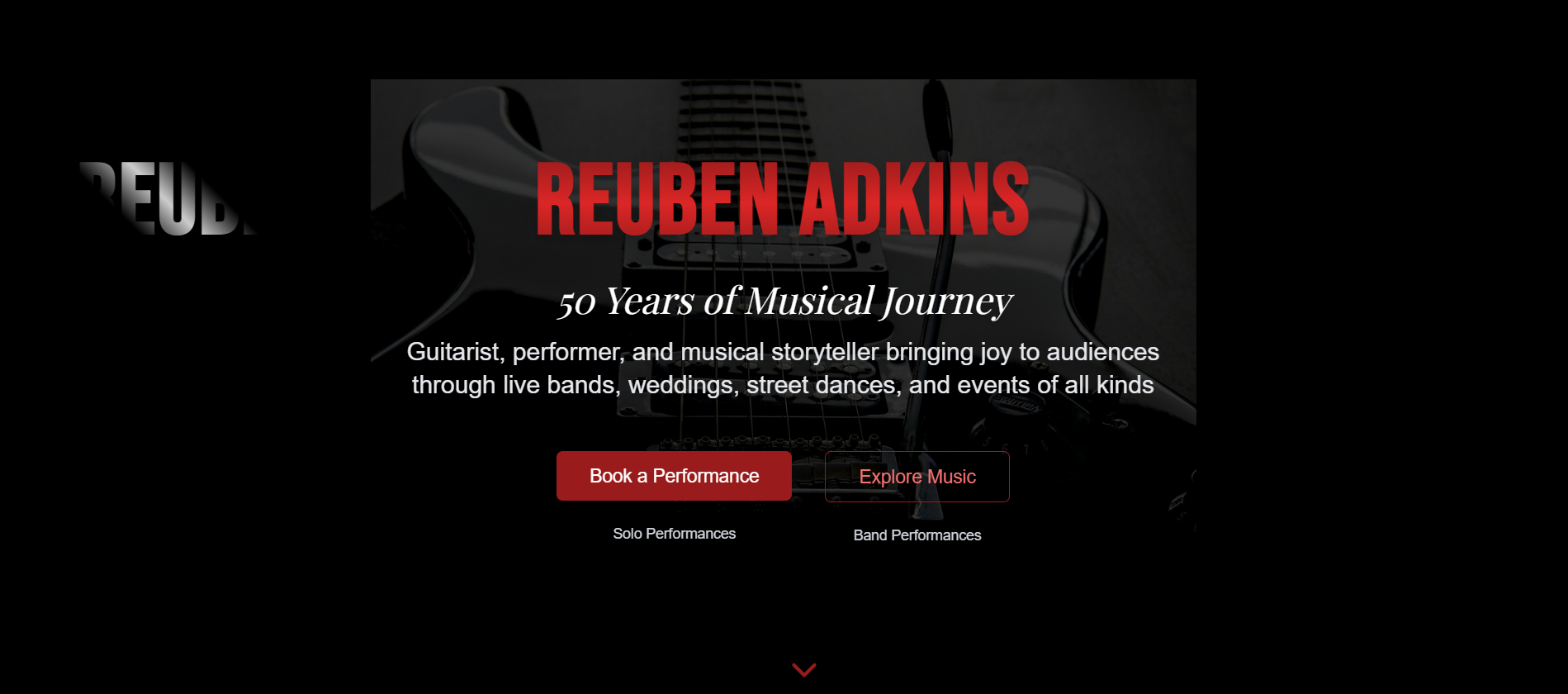 Reuben Adkins - Musician Portfolio